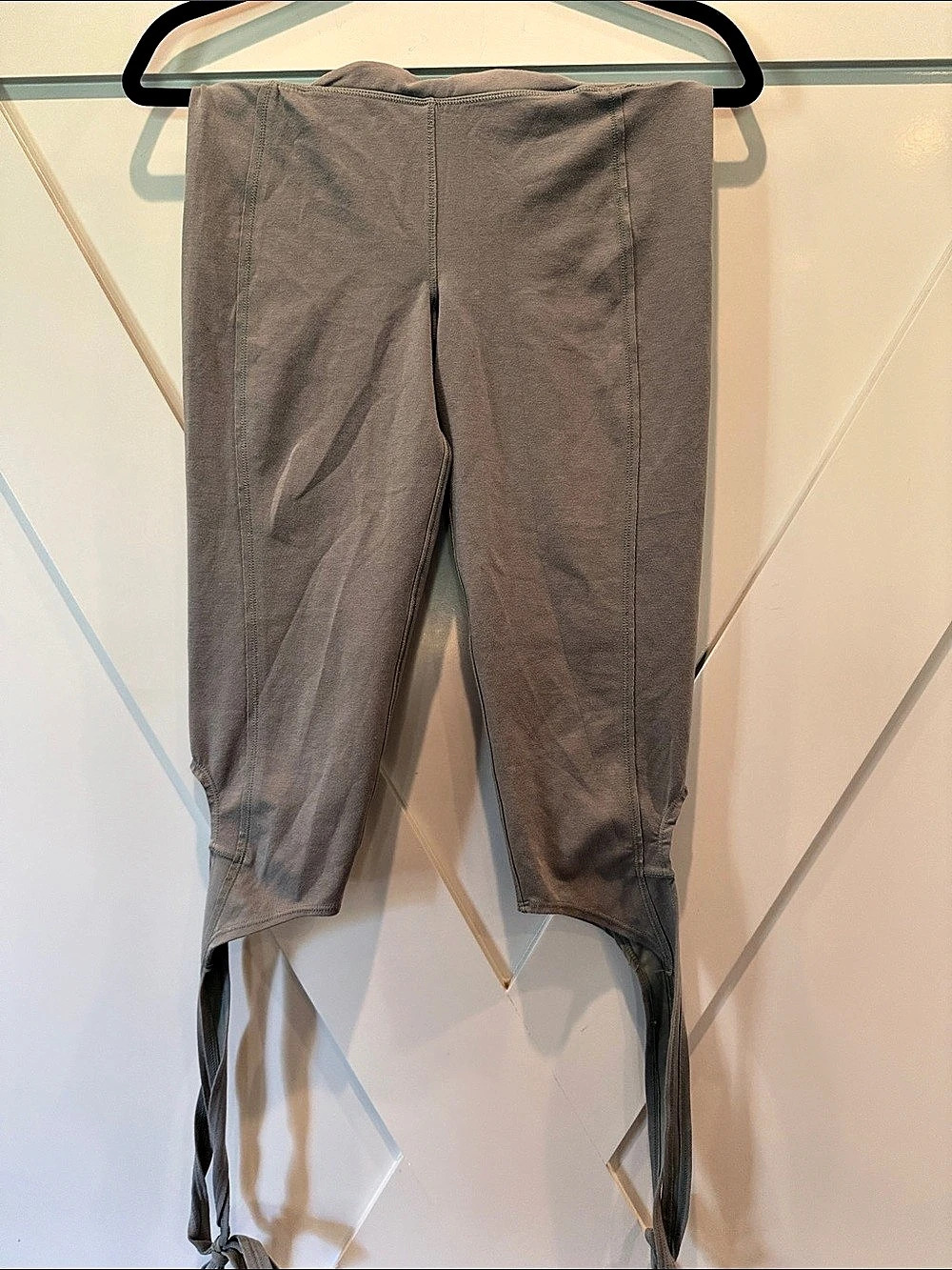 Free People Ankle Tie Leggings in Blue Like New